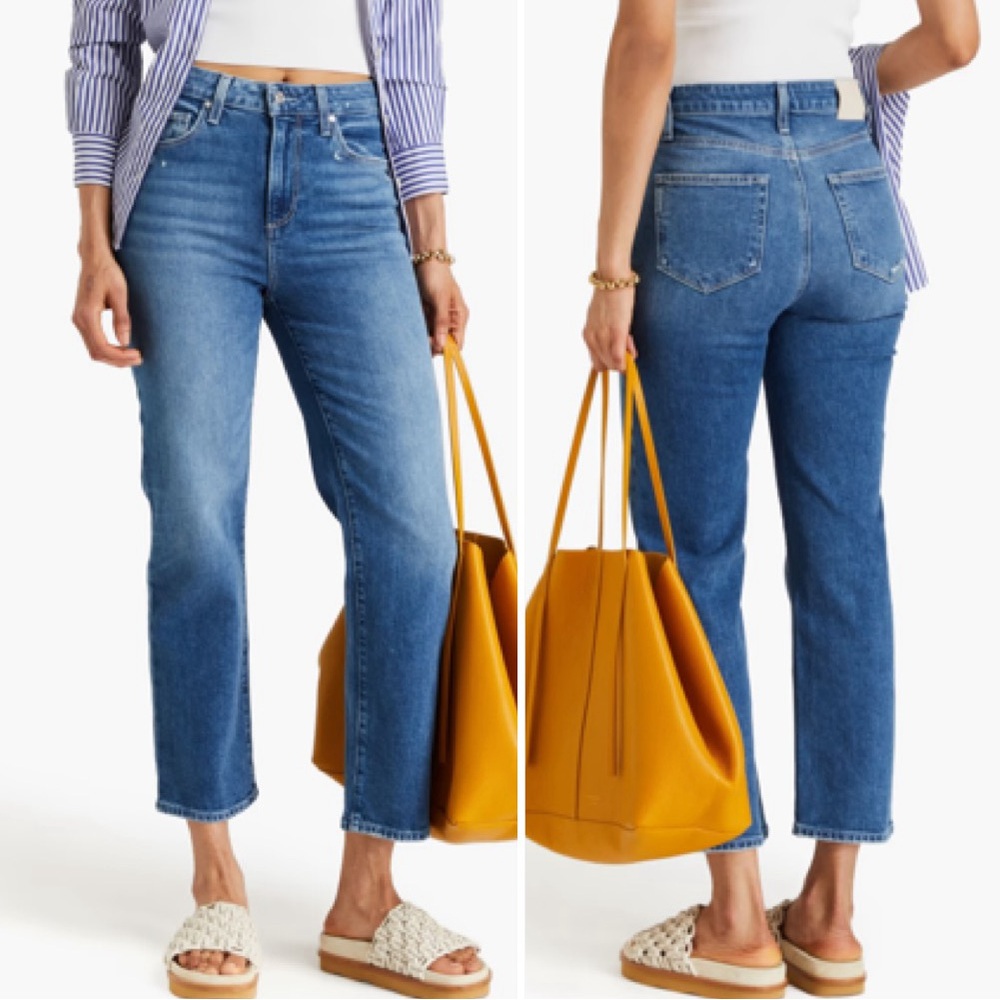 Paige Denim Sarah Straight Crop